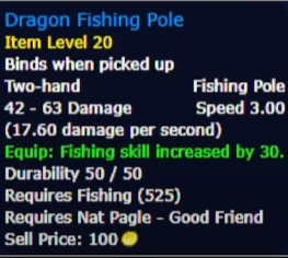dragon fishing pole